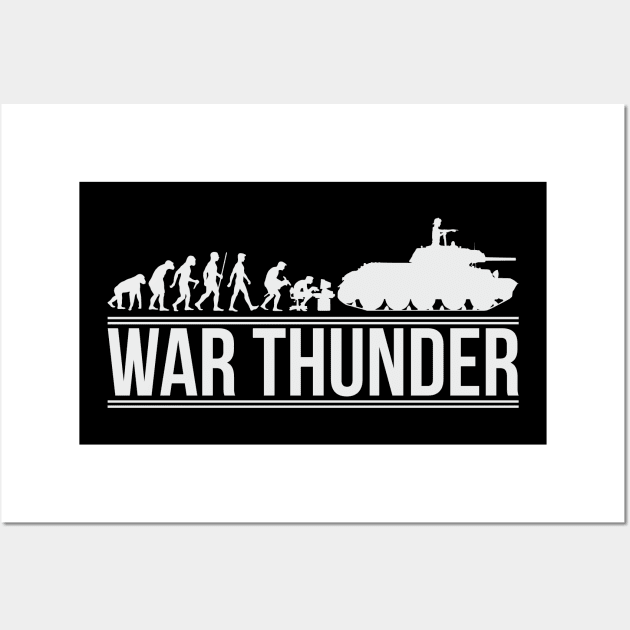 War Thunder Tank evolution T-34 Wall Art by FAawRay